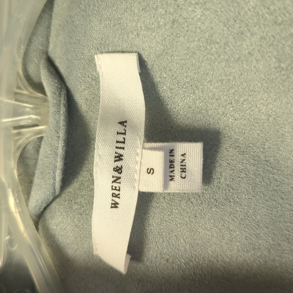 Wrenn and Willa Faux Suede Jacket - Picture 2 of 5